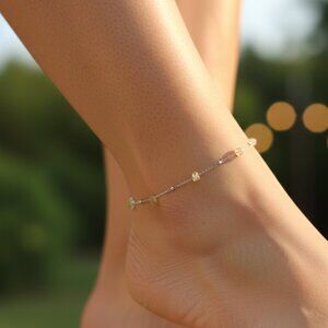 Elegant Handmade Anklet – Perfect for Women & Girls | Ideal Gift Option, DYC172